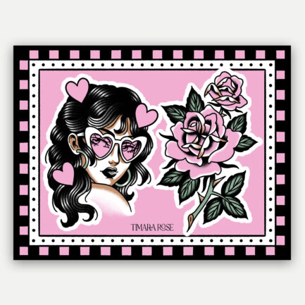 Lady & Rose Print