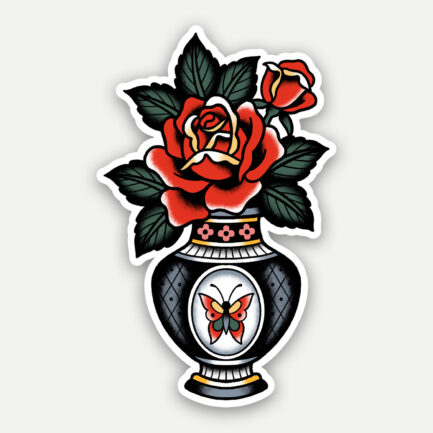Vase Sticker
